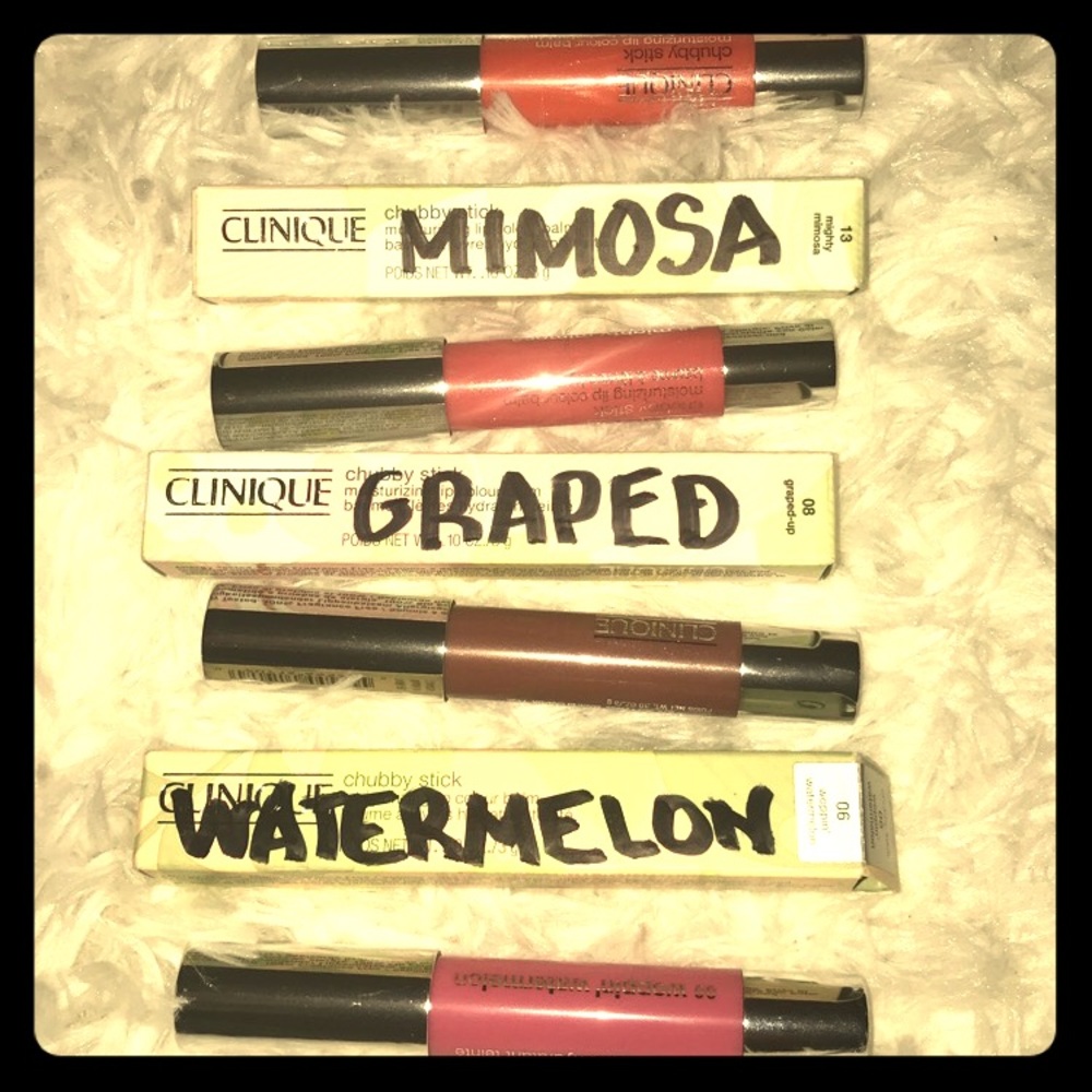 *New Clinique chubby stick bundle***